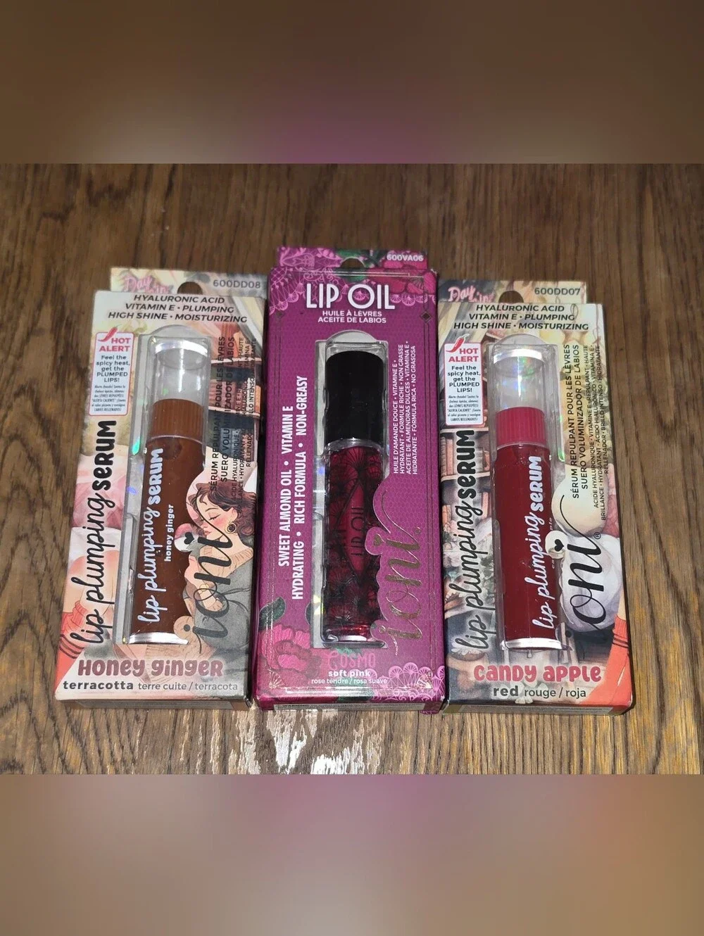 Ioni Lip Bundle- Plumping Lip Serums & Lip Oil BNIB